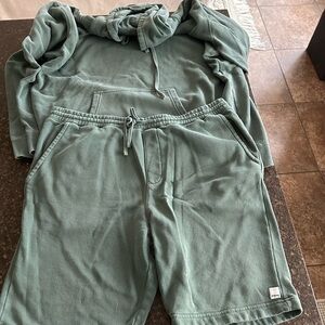 RSQ from Tilly’s two piece shorts and hoodie set